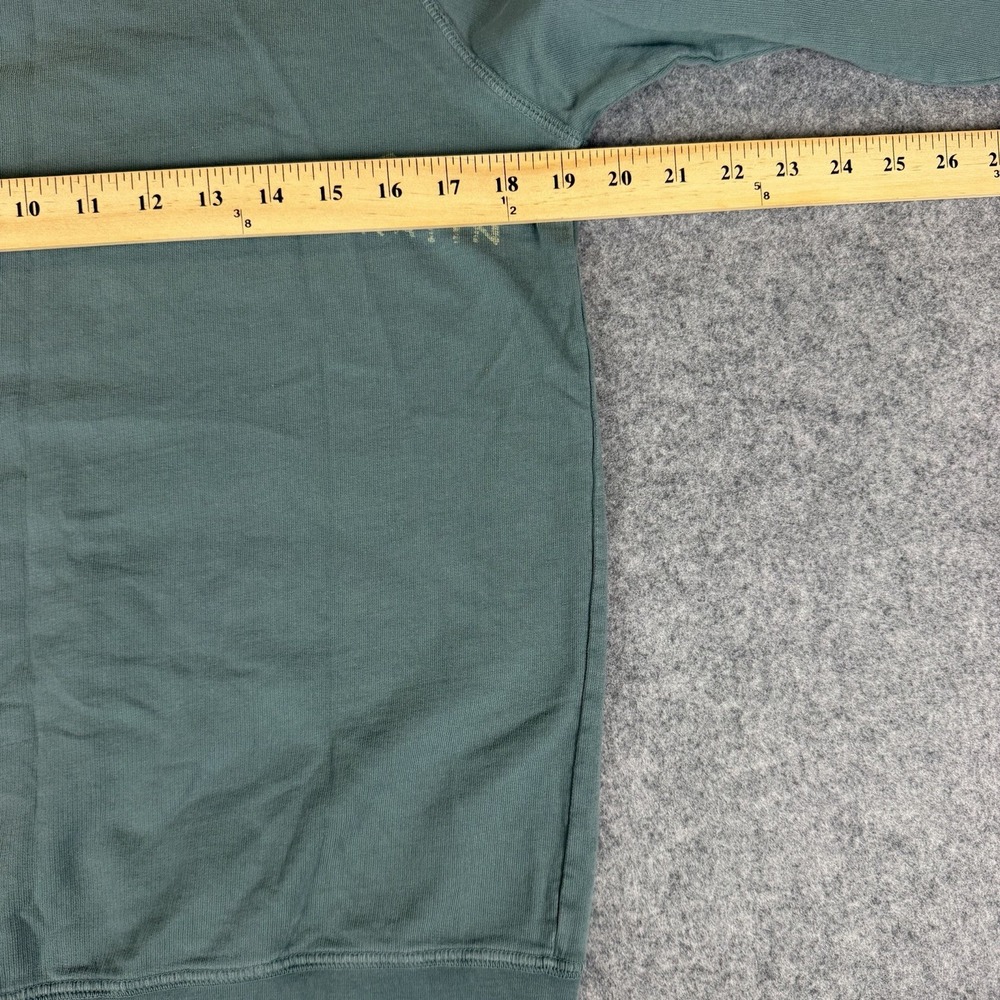 Katin Sweatshirt Men Small S Made in USA American Tradition Graphic Sage Green - Picture 5 of 7